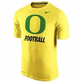 Oregon Ducks Nike Sideline Dri-FIT Legend Logo WEM T-Shirt - Yellow,baseball caps,new era cap wholesale,wholesale hats